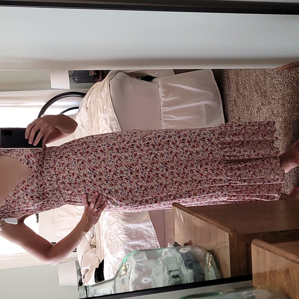 Floral Beach Dress